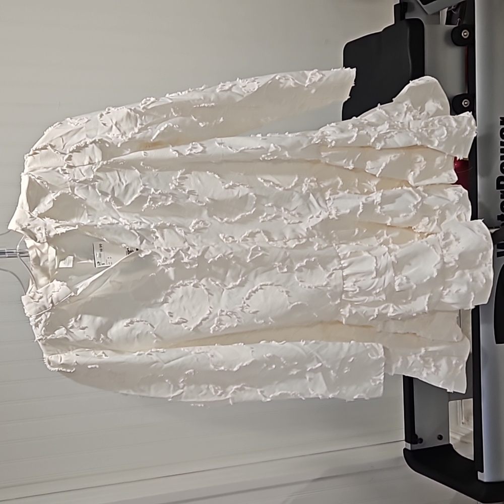 Off white dress- h&m